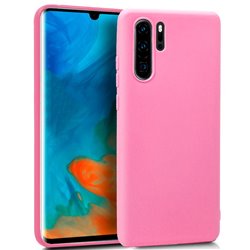 Funda Silicona Huawei P30 Pro (Rosa)