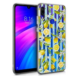 Carcasa Xiaomi Redmi 7 Clear Lemon