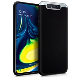 Funda Silicona Samsung A805 Galaxy A80 (Negro)