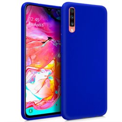 Funda Silicona Samsung A705 Galaxy A70 (Azul)