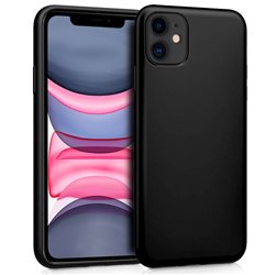 Funda Silicona iPhone 11 (Negro)