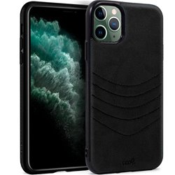 Carcasa iPhone 11 Pro Max Leather Bordado Negro