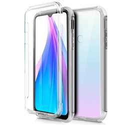 Funda Silicona 3D Xiaomi Redmi Note 8T (Transparente Frontal + Trasera)