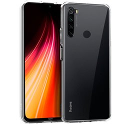 Funda Silicona Xiaomi Redmi Note 8 (Transparente)