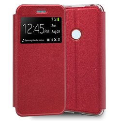Funda Flip Cover Xiaomi Redmi Note 8T Liso Rojo