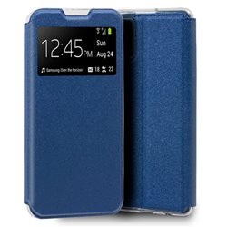 Funda Flip Cover Samsung A715 Galaxy A71 Liso Azul
