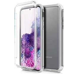 Funda Silicona 3D Samsung G980 Galaxy S20 (Transparente Frontal + Trasera)