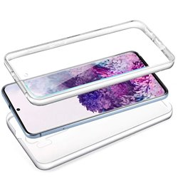 Funda Silicona 3D Samsung G980 Galaxy S20 (Transparente Frontal + Trasera)