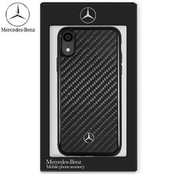 Carcasa iPhone XR Licencia Mercedes-Benz Carbono