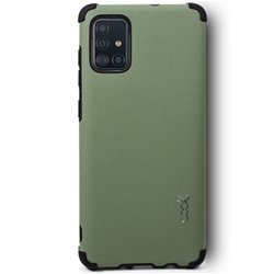 Carcasa Samsung A715 Galaxy A71 AntiShock Verde