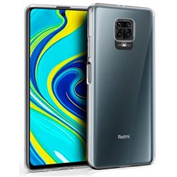 Funda Silicona Xiaomi Redmi Note 9S / Note 9 Pro (Transparente)