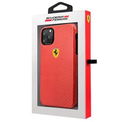 Carcasa iPhone 11 Pro Licencia Ferrari Rojo