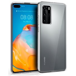 Funda Silicona Huawei P40 Pro (Transparente)