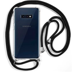 Carcasa Samsung G970 Galaxy S10e Cordón Negro
