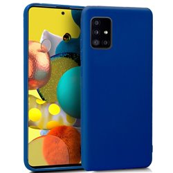 Funda Silicona Samsung A516 Galaxy A51 5G (Azul)