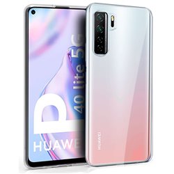 Funda Silicona Huawei P40 Lite 5G (Transparente)