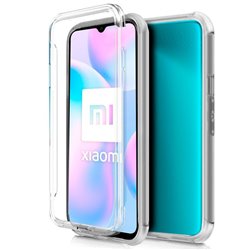 Funda Silicona 3D Xiaomi Redmi 9A (Transparente Frontal + Trasera)