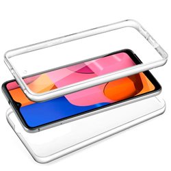 Funda Silicona 3D Samsung A207 Galaxy A20s (Transparente Frontal + Trasera)