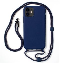 Carcasa iPhone 11 Cordón Liso Azul