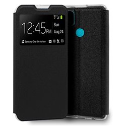 Funda Flip Cover Oppo A15 / A15s Liso Negro