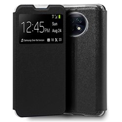 Funda Flip Cover Xiaomi Redmi Note 9T Liso Negro