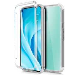 Funda COOL Silicona 3D para Xiaomi Mi 11 Lite / Mi 11 Lite 5G (Transparente Frontal + Trasera)