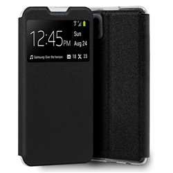 Funda COOL Flip Cover para Samsung A225 Galaxy A22 4G Liso Negro