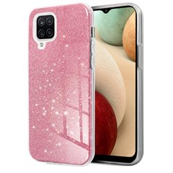 Carcasa COOL para Samsung A125 Galaxy A12 / M12 Glitter Rosa